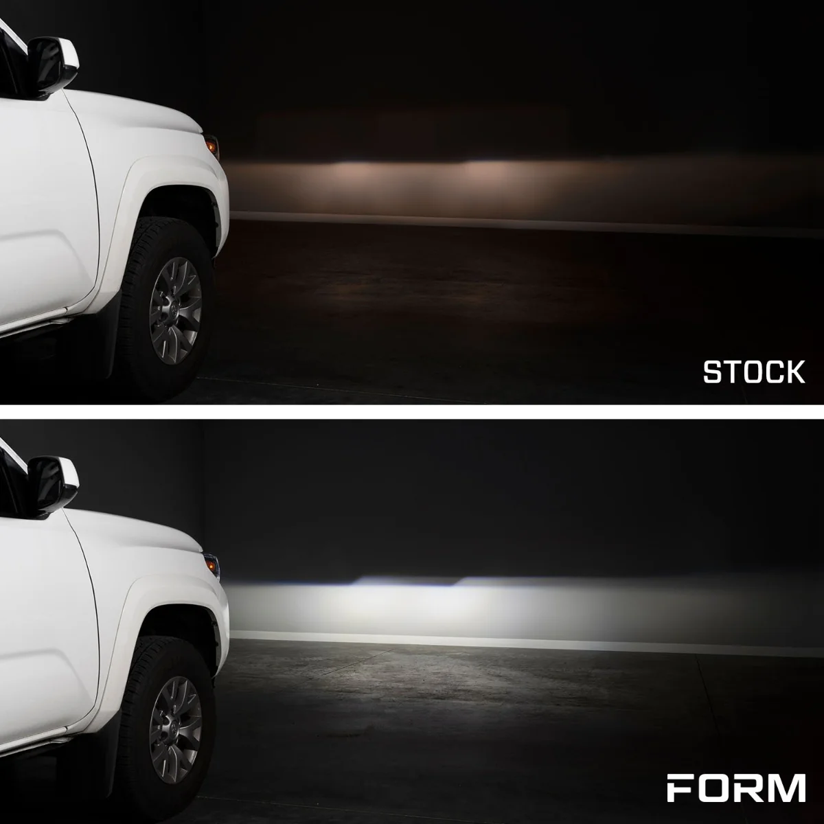 2016-2023 Toyota Tacoma Sequential LED Projector Headlights with Amber DRL Pair Form Lighting - Image 6