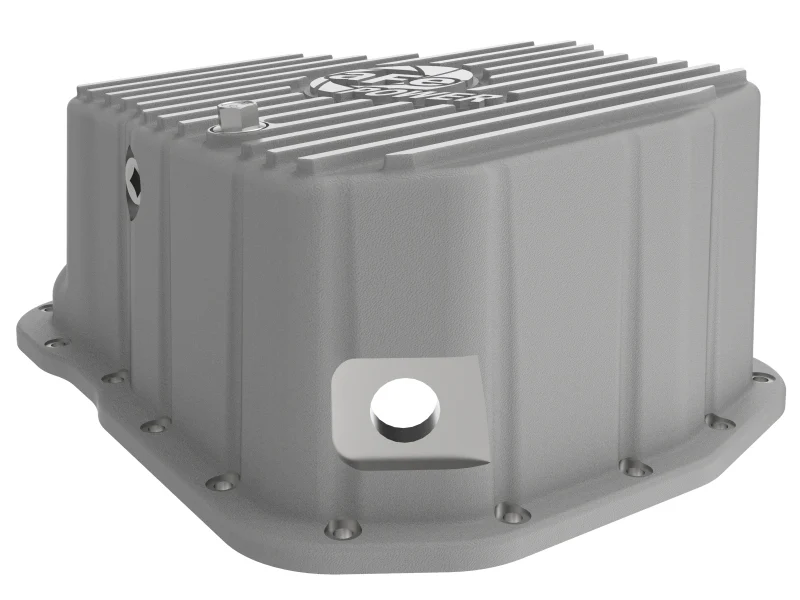 aFe Power 11-16 GM Diesel 2500HD / 3500HD V8-6.6L (TD) Street Series Engine Oil Pan Raw w/ Machined - Image 3