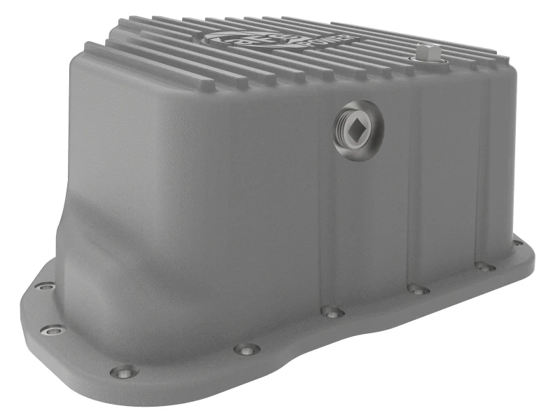 aFe Power 11-16 GM Diesel 2500HD / 3500HD V8-6.6L (TD) Street Series Engine Oil Pan Raw w/ Machined - Image 4