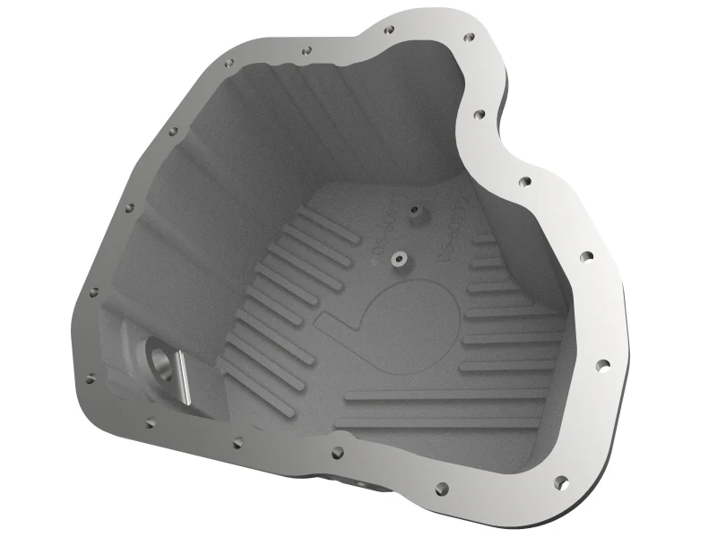 aFe POWER GM Diesel Trucks 01-10 V8-6.6L (td) Pro Series Engine Oil Pan Black w/ Machined Fins - Image 6