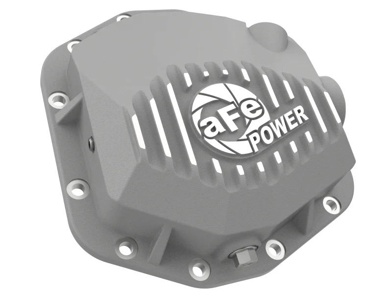 aFe Power Street Series Rear Differential Cover Raw w/Machined Fins 18-21 Jeep Wrangler JL Dana M200 - Image 3