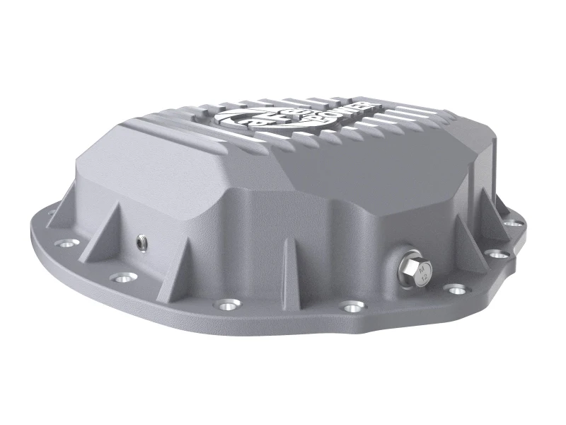 aFe Street Series Rear Differential Cover Raw w/ Machined Fins 19-20 Ram 2500/3500 - Image 7