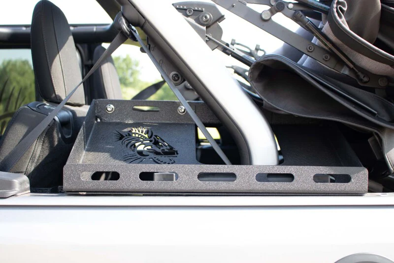 Fishbone Offroad 2018+ Jeep Wrangler JL Tub Rail Tie Downs Steel Powdercoat - Image 5