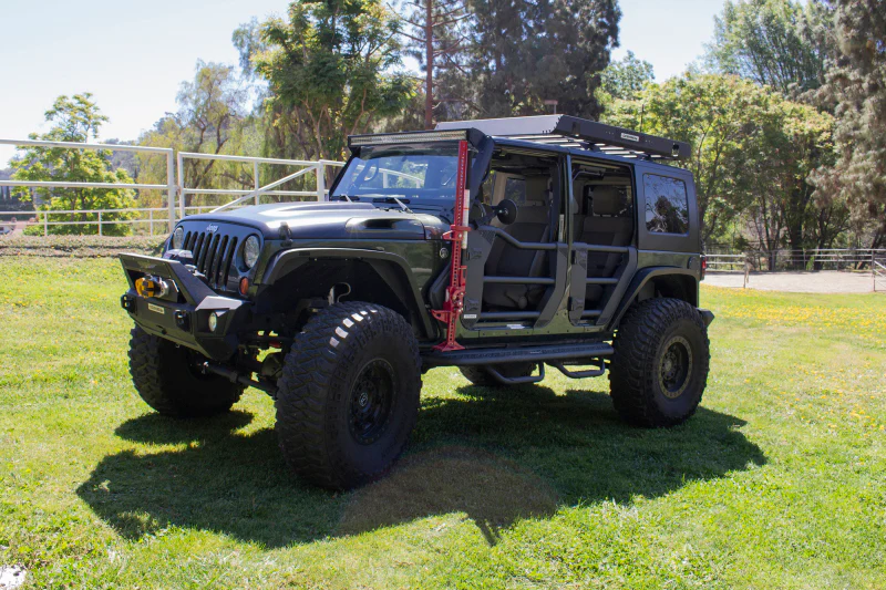 Go Rhino Jeep 07-18 Wrangler JK Trailline Replacement Rear Tube Door - Image 7