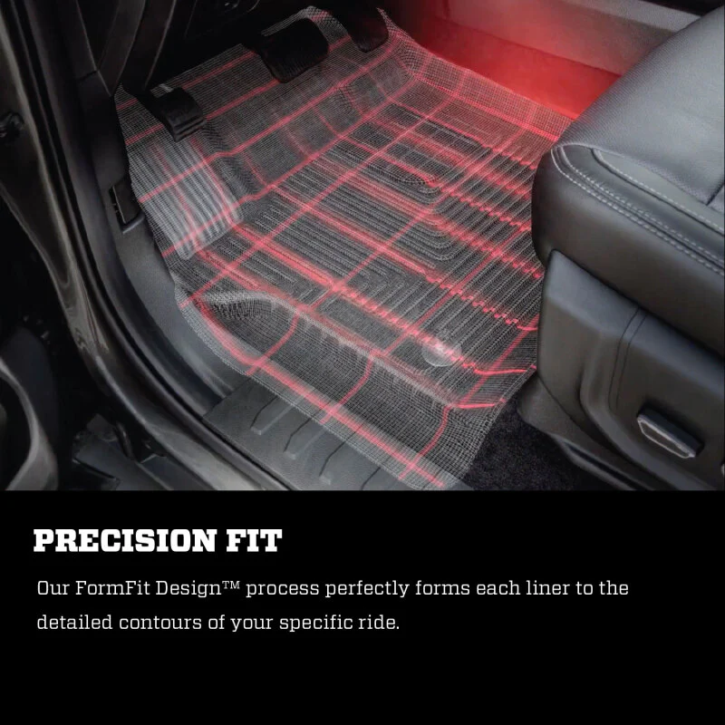 Husky Liners 05-23 Ford Econoline WeatherBeater Black Floor Liners - Image 14