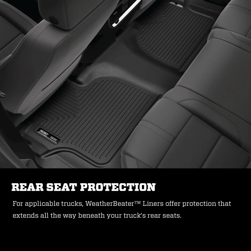 Husky Liners 09-12 Ford Escape/Mazda Tribute (Base/Hybrid) WeatherBeater Combo Tan Floor Liners - Image 8