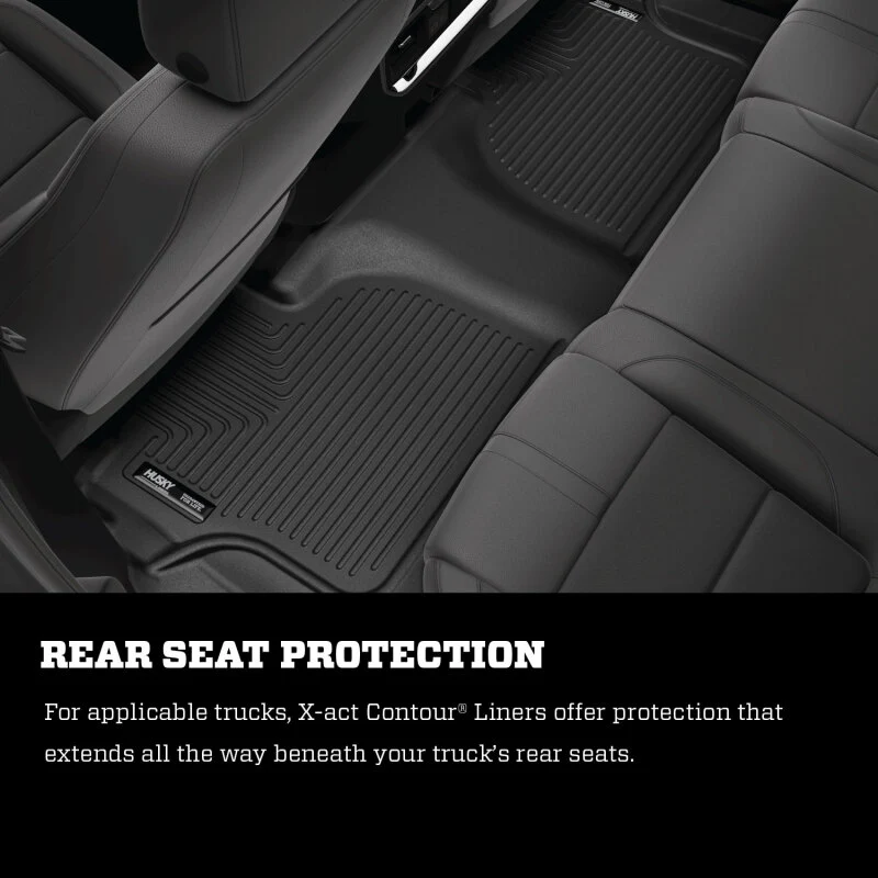 Husky Liners 2014 Toyota Tundra Crew Cab / Ext Cab X-Act Contour Black 2nd Seat Floor Liner - Image 18