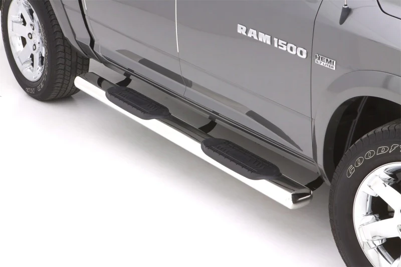Lund 10-17 Dodge Ram 2500 Crew Cab 6in. Oval Straight SS Nerf Bars - Polished - Image 8