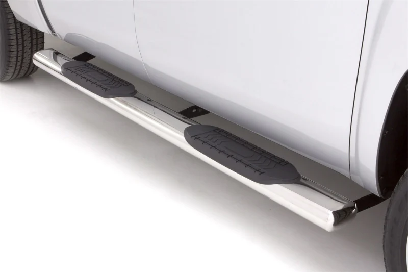 Lund 10-17 Dodge Ram 2500 Crew Cab 6in. Oval Straight SS Nerf Bars - Polished - Image 9