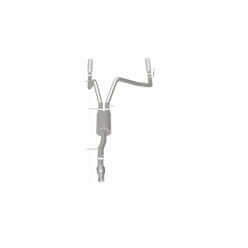 Magnaflow 14 Chev Silverado V8 5.3L SC Cab Dual Split Rear Exit SS Cat Back Perf Exhaust - Image 13