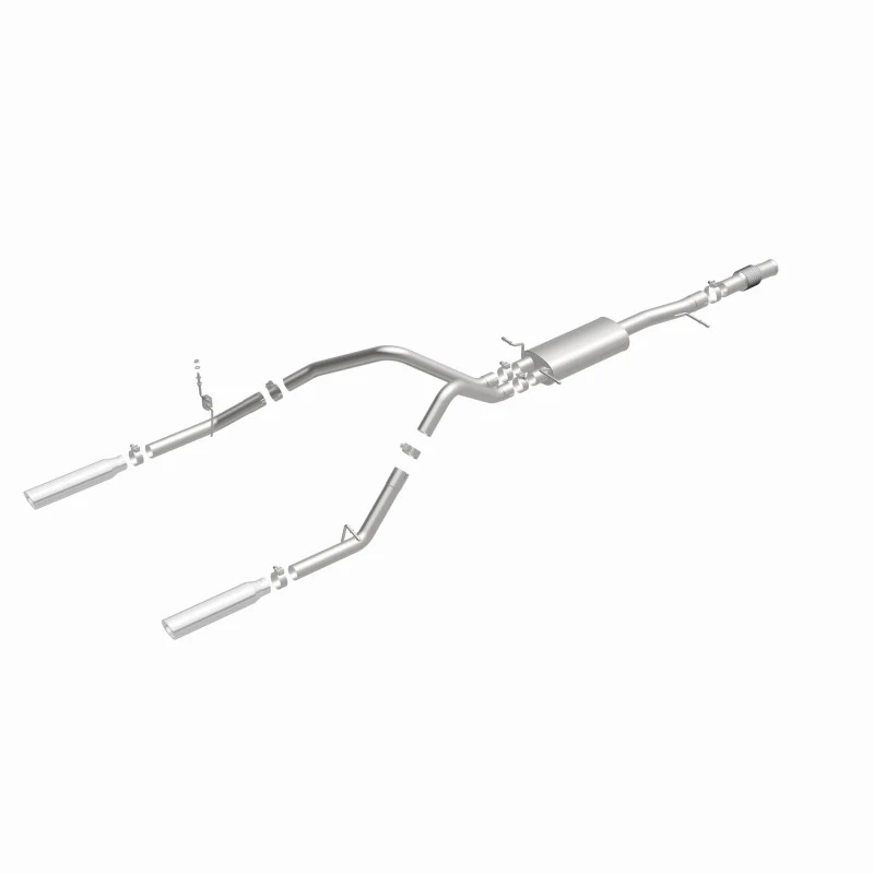 Magnaflow 14 Chev Silverado V8 5.3L SC Cab Dual Split Rear Exit SS Cat Back Perf Exhaust - Image 41