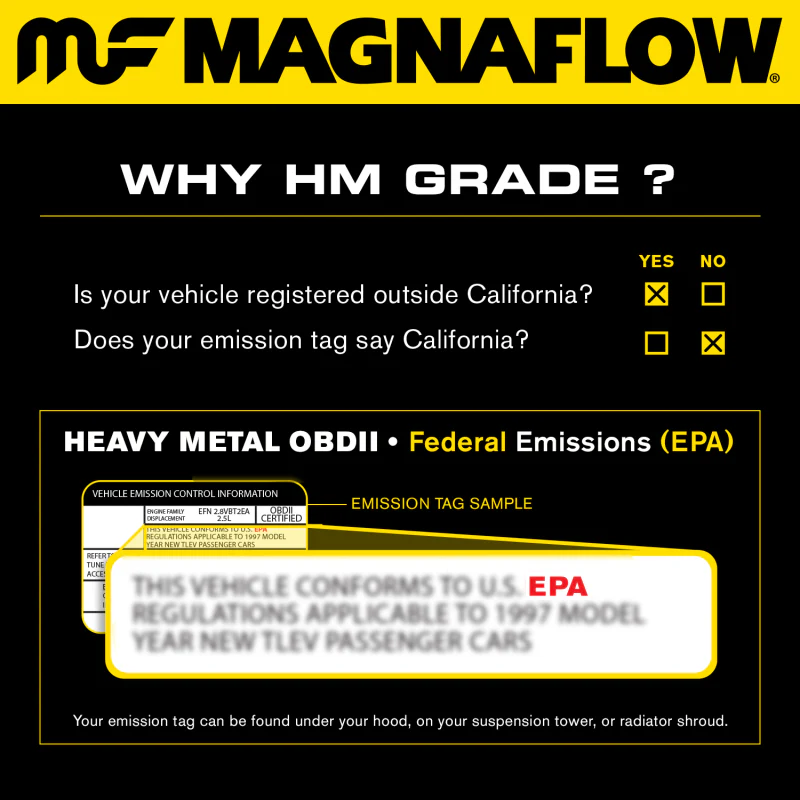 MagnaFlow Conv DF 98-99 Nissan Frontier 2.4L - Image 9