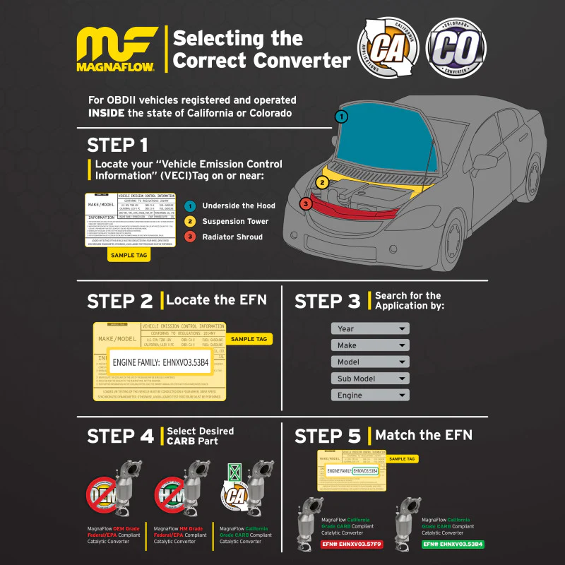MagnaFlow Conv DF Mustang 04 4.6L CA - Image 9