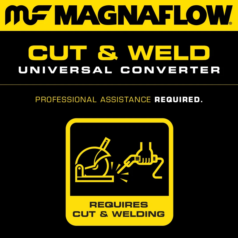 Magnaflow Conv Univ 2.00in Angled Inlet Front CA - Image 32