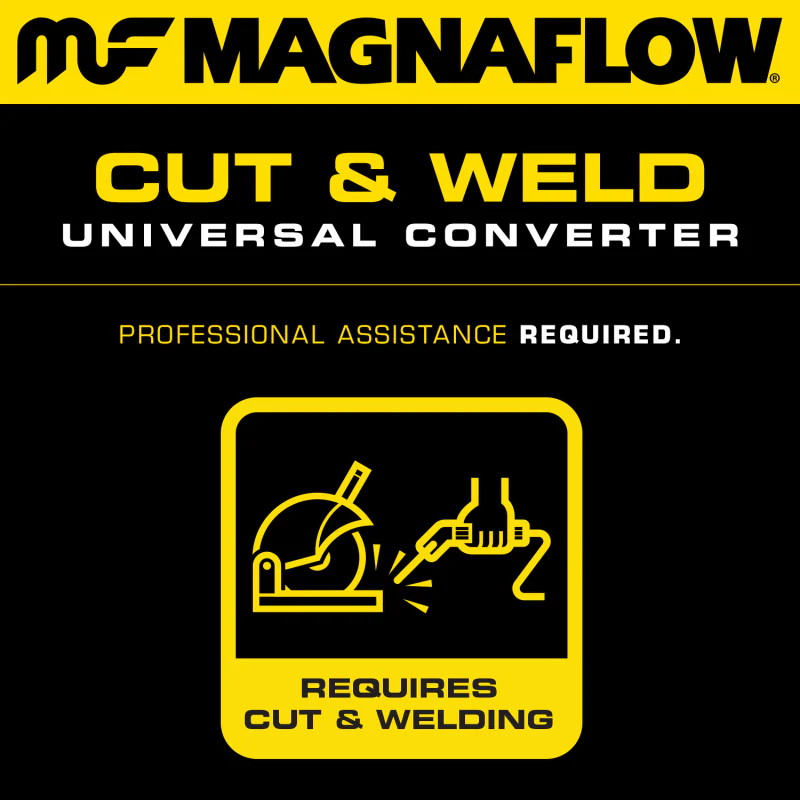 MagnaFlow Conv Univ 2/3 D/S Single O2 Boss - Image 27
