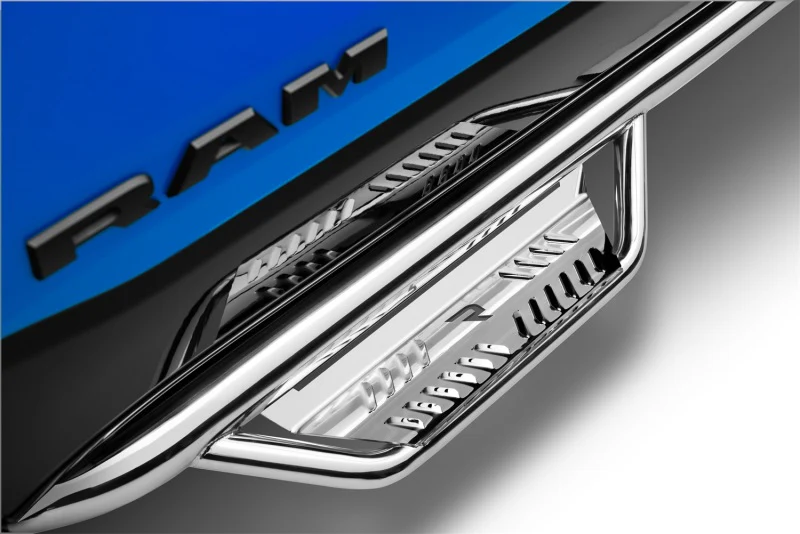 N-Fab Podium SS 2019 Dodge RAM 2500/3500 Crew Cab All Beds Gas/Diesel - Polished Stainless - 3in - Image 3
