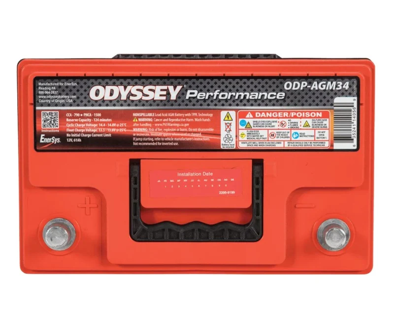 Odyssey Battery Auto/Truck/Heavy Duty & Commercial Performance AGM Battery (34-790) - Image 3
