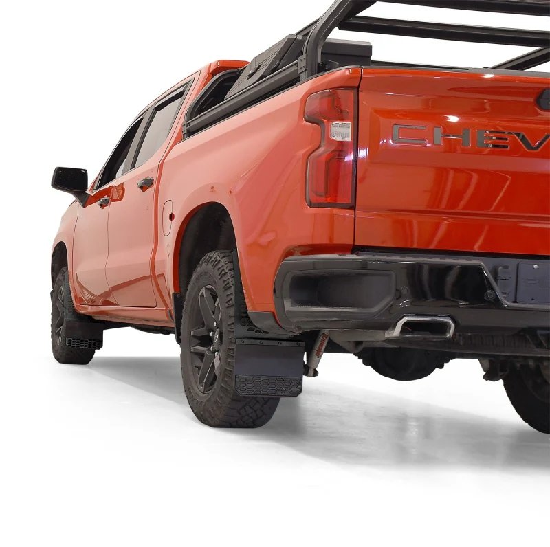 Putco 14-20 Chevrolet Silverado LD / GMC Sierra LD - Set of 2 Mud Skins - HDPE w/ Hex Shield - Image 3