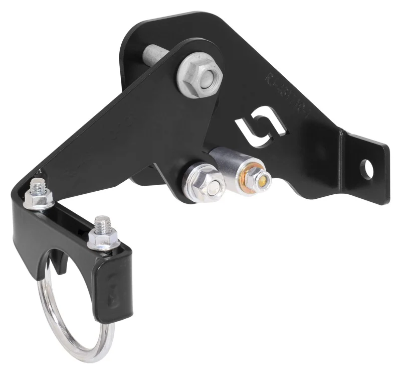 RockJock JK Wrangler Unlimited 4Dr High Steer Front Trac Bar & Stabilizer Shock Relocation Bracket - Image 3