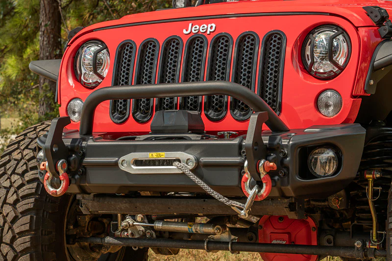 Rugged Ridge Arcus Front Bumper Set W/ Overrider 2018 Jeep Wrangler JK - Image 5