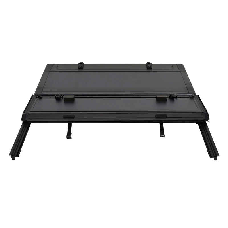 Westin 20-22 Jeep Gladiator JT 4WD 5ft. Bed Hard Tri-Fold Tonneau Cover - Black - Image 3