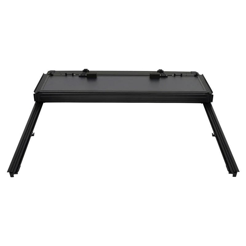 Westin 20-22 Jeep Gladiator JT 4WD 5ft. Bed Hard Tri-Fold Tonneau Cover - Black - Image 4