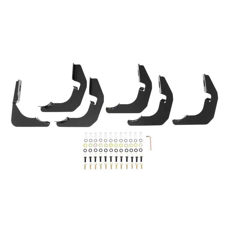 Westin 2007-2017 Jeep Wrangler 2dr PRO TRAXX 4 Oval Nerf Step Bars - Black Wrinkle - Image 4