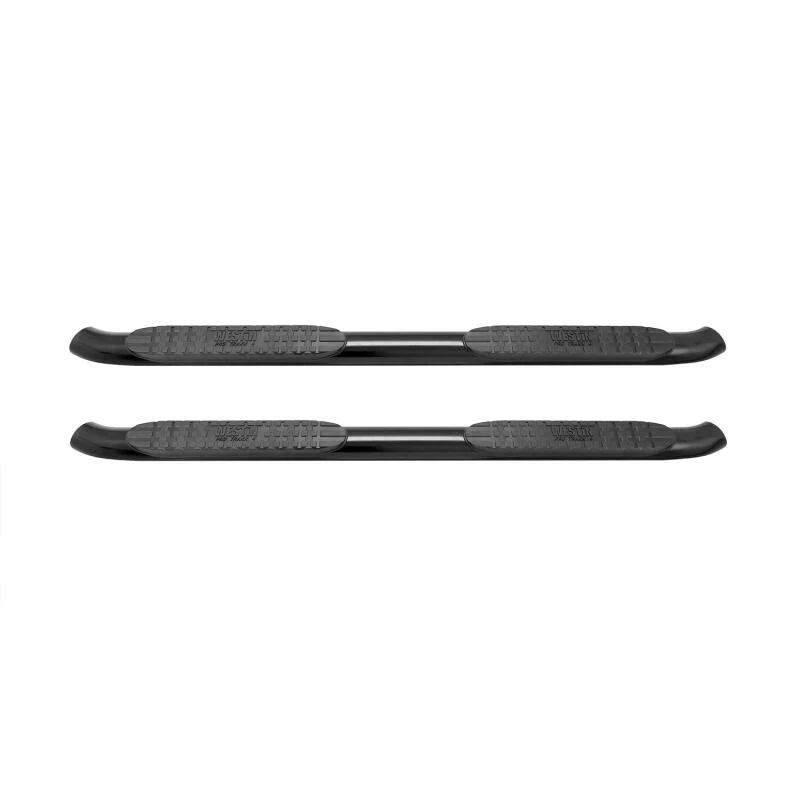 Westin 2007-2017 Jeep Wrangler 2dr PRO TRAXX 4 Oval Nerf Step Bars - Black Wrinkle - Image 6