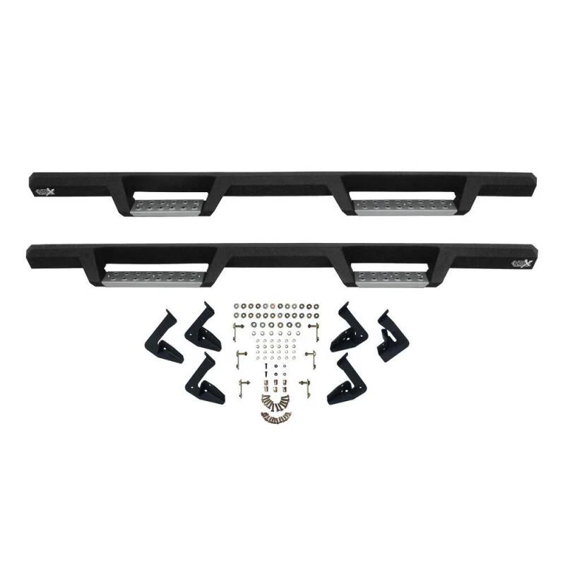 Westin/HDX Stainless 15-18 Ford F-150 SC/17-18 F-250/F-350 CC Drop Nerf Step Bars - Textured Black - Image 10